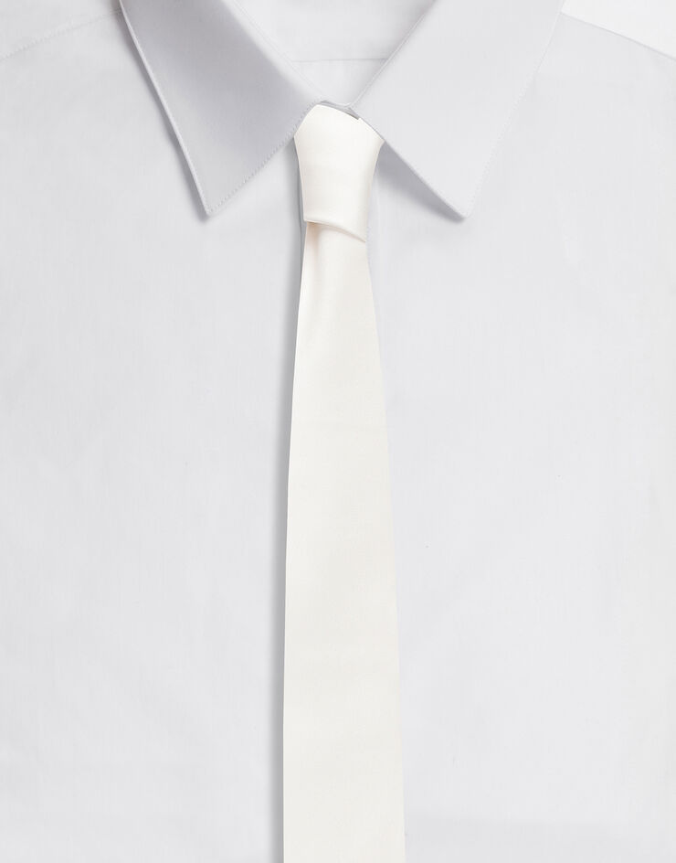 Dolce & Gabbana 6-cm silk twill blade tie White GT149EG0U05