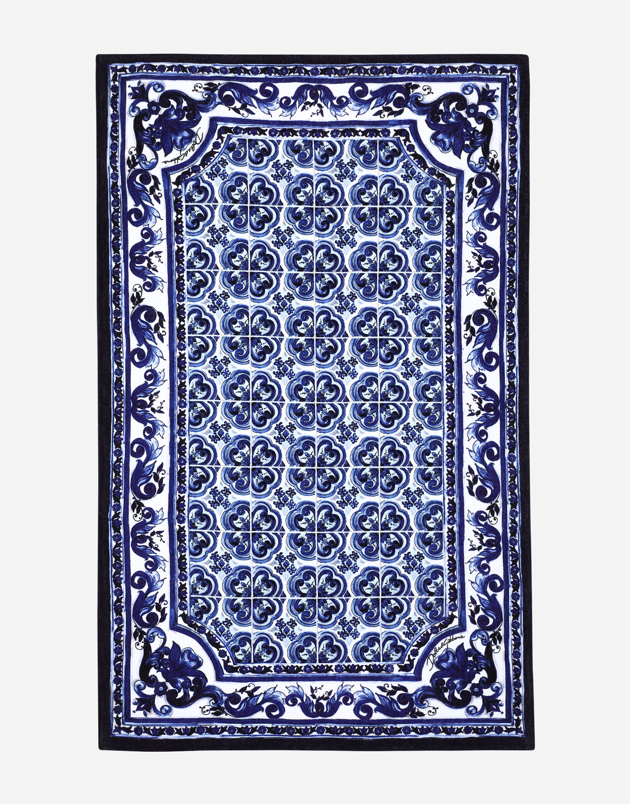 Dolce and gabbana best sale light blue towel