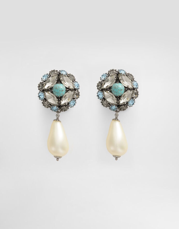 Dolce & Gabbana Re edition clip earrings Multicolor WES2R2W1111