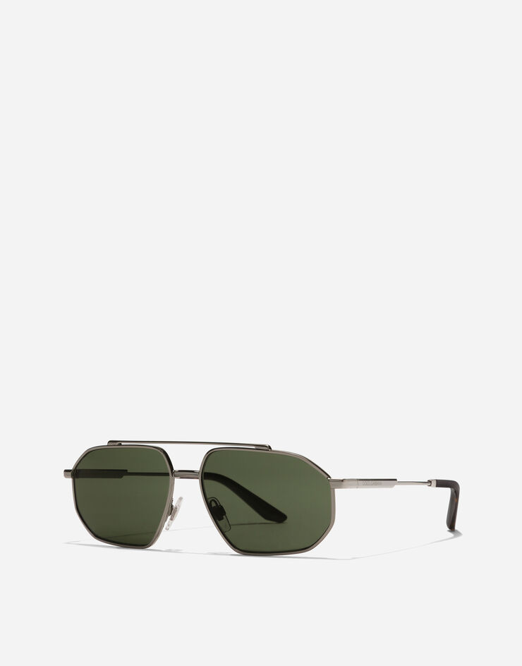 Dolce & Gabbana نظارة شمسية Metal Classic رصاصي VG2328VM471