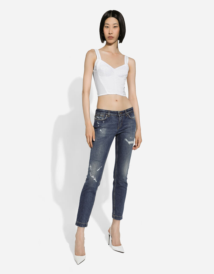 Dolce & Gabbana Vaqueros pretty de denim Azul FTAH7DG8KR0
