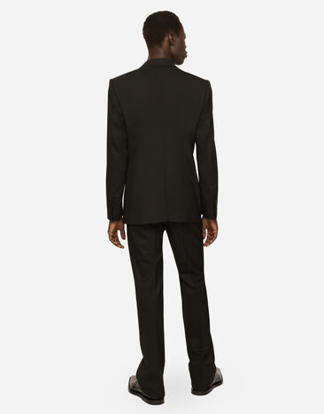 Dolce & Gabbana Stretch wool Sicilia-fit jacket Black G2RQ2TGF815