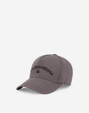 Dolce & Gabbana Baseball cap with Dolce&Gabbana logo Black GH706ZGH892