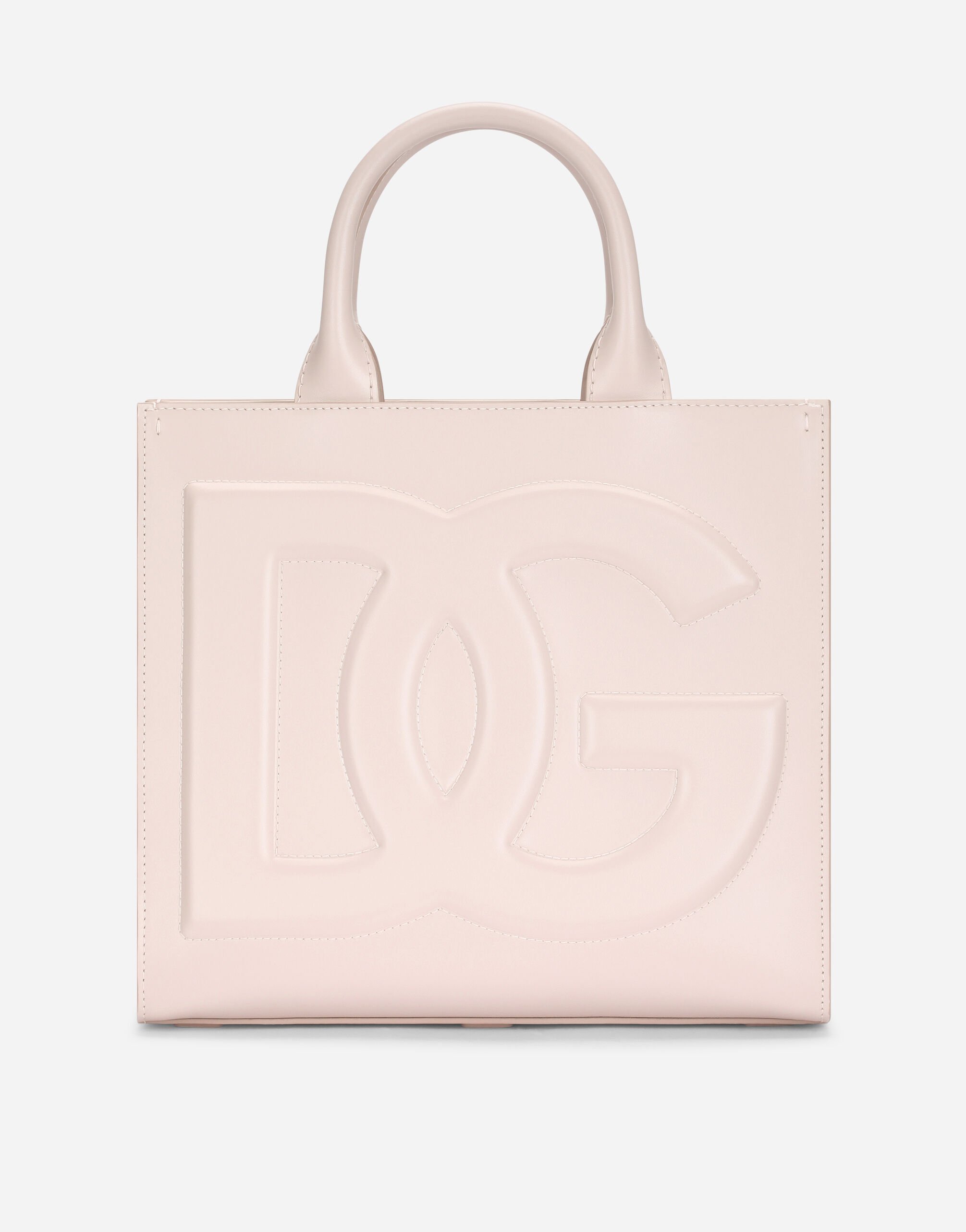 Dolce & Gabbana Small calfskin DG Daily shopper Pink BB6002A1001