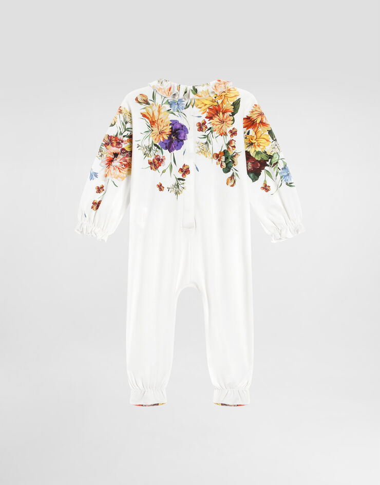Dolce & Gabbana 3-teiliges Geschenkset aus Interlock mit Blumenprint Drucken L2JO4EII7IH
