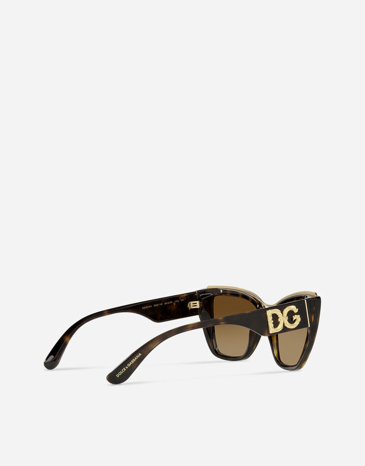 Dolce & Gabbana Lunettes de soleil DG Amore Havane VG6144VN213