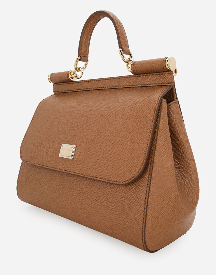 Dolce & Gabbana Large Sicily handbag Brown BB6002A1001