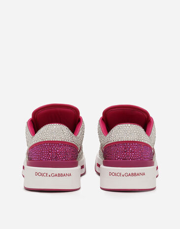 Dolce & Gabbana Sneaker New Roma aus Kalbsleder Mehrfarbig CK2036AM803