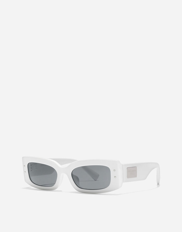 Dolce & Gabbana Gafas de sol DG PLAQUE Blanco VG447BVP287