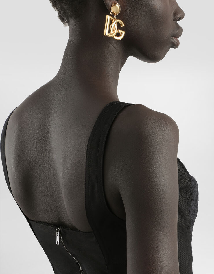 Dolce & Gabbana Corset bodysuit Black F7X07TG9798