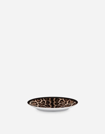 Dolce & Gabbana Set 2 Porcelain Bread Plates Multicolor TC0S02TCA71