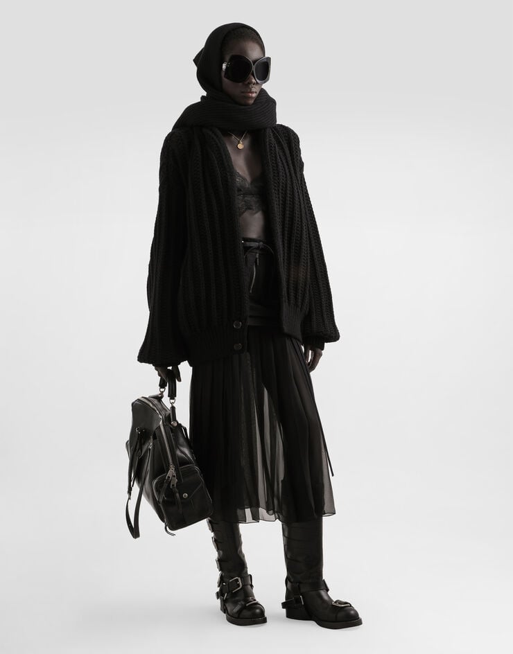 Dolce & Gabbana Borsa Vittoria in pelle di vitello Nero BB7863AW118