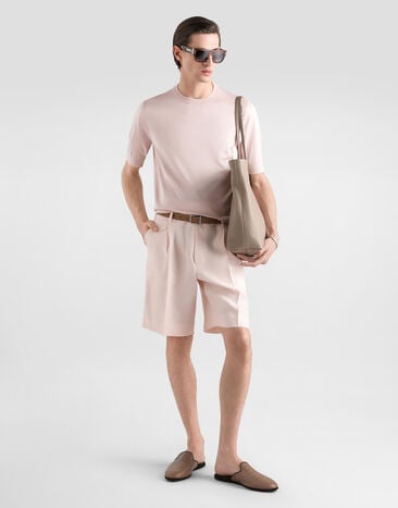 Dolce & Gabbana Silk pullover Dolce & Gabbana Silk pullover Pink GXX03ZJBSPK