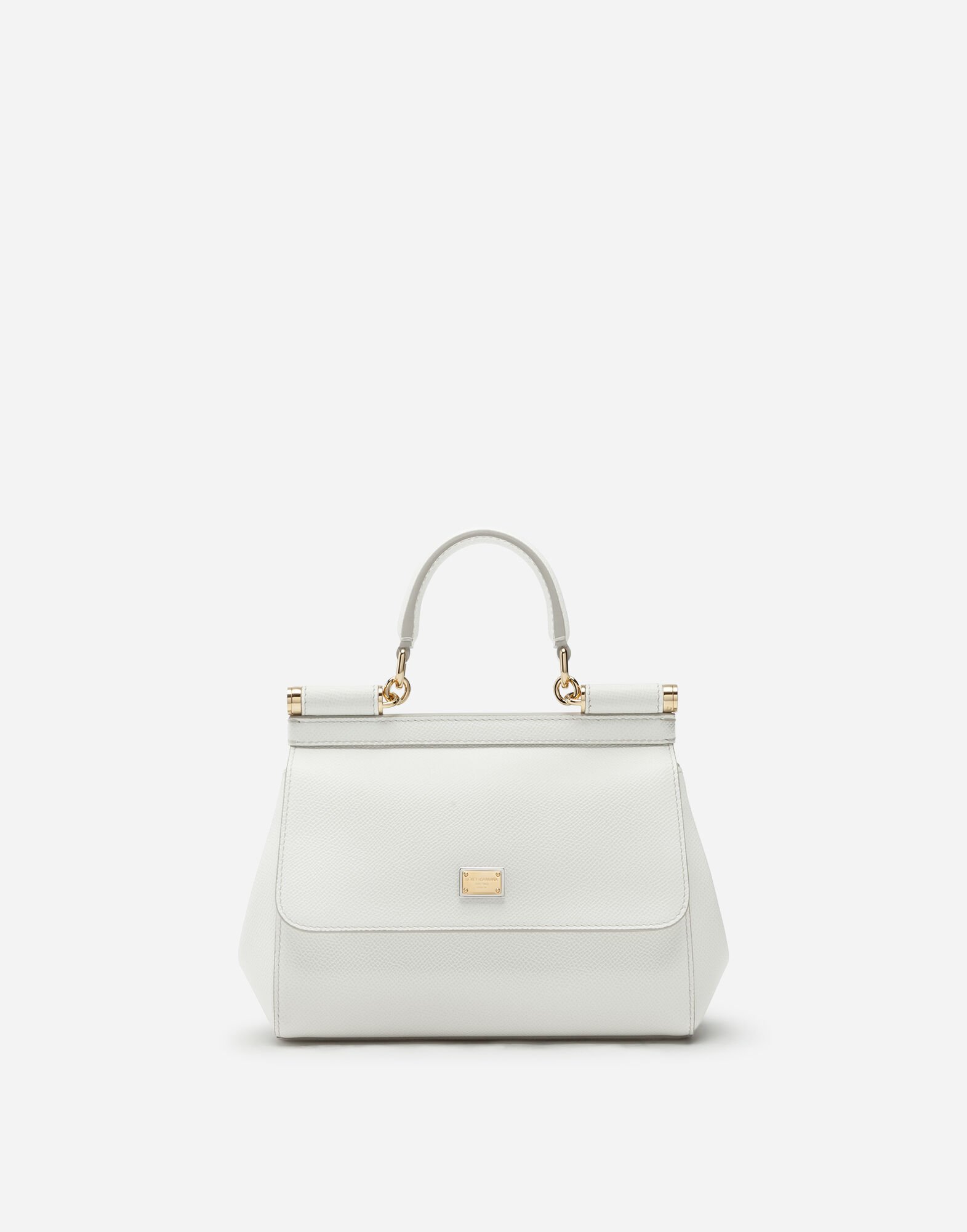 Dolce & Gabbana Medium Sicily handbag White BB7652A1037