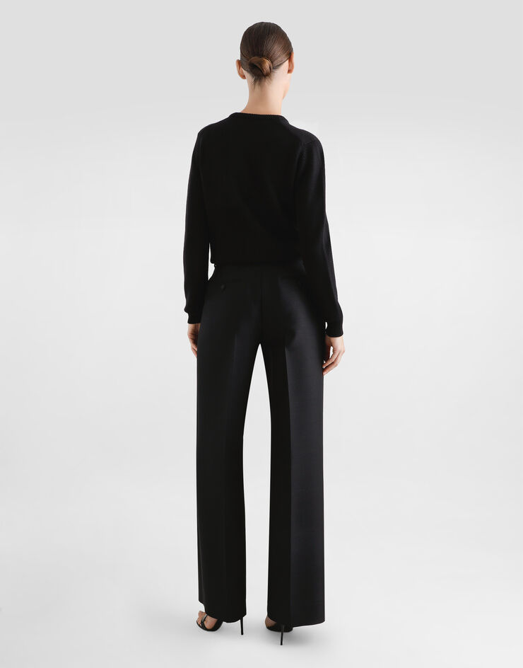 Dolce & Gabbana Wool cardigan Black FXV09ZJCVXN
