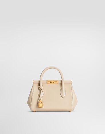 Dolce & Gabbana Mini Marlene day handbag in calfskin White BB7744A3G19