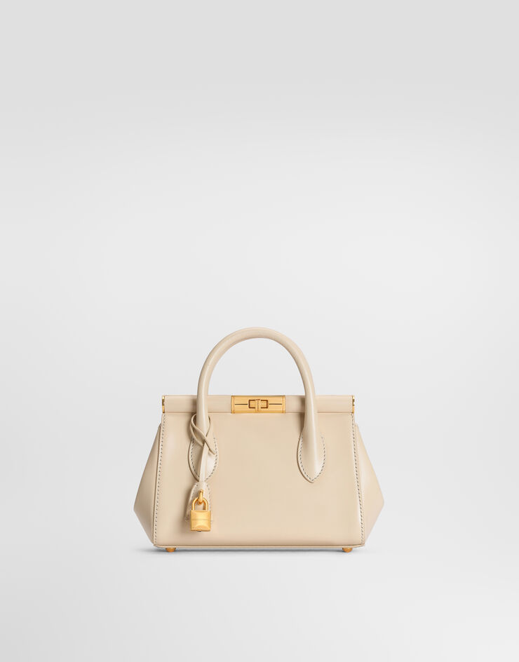 Dolce & Gabbana Mini Marlene day handbag in calfskin Dolce & Gabbana Mini Marlene day handbag in calfskin White BB7744A3G19