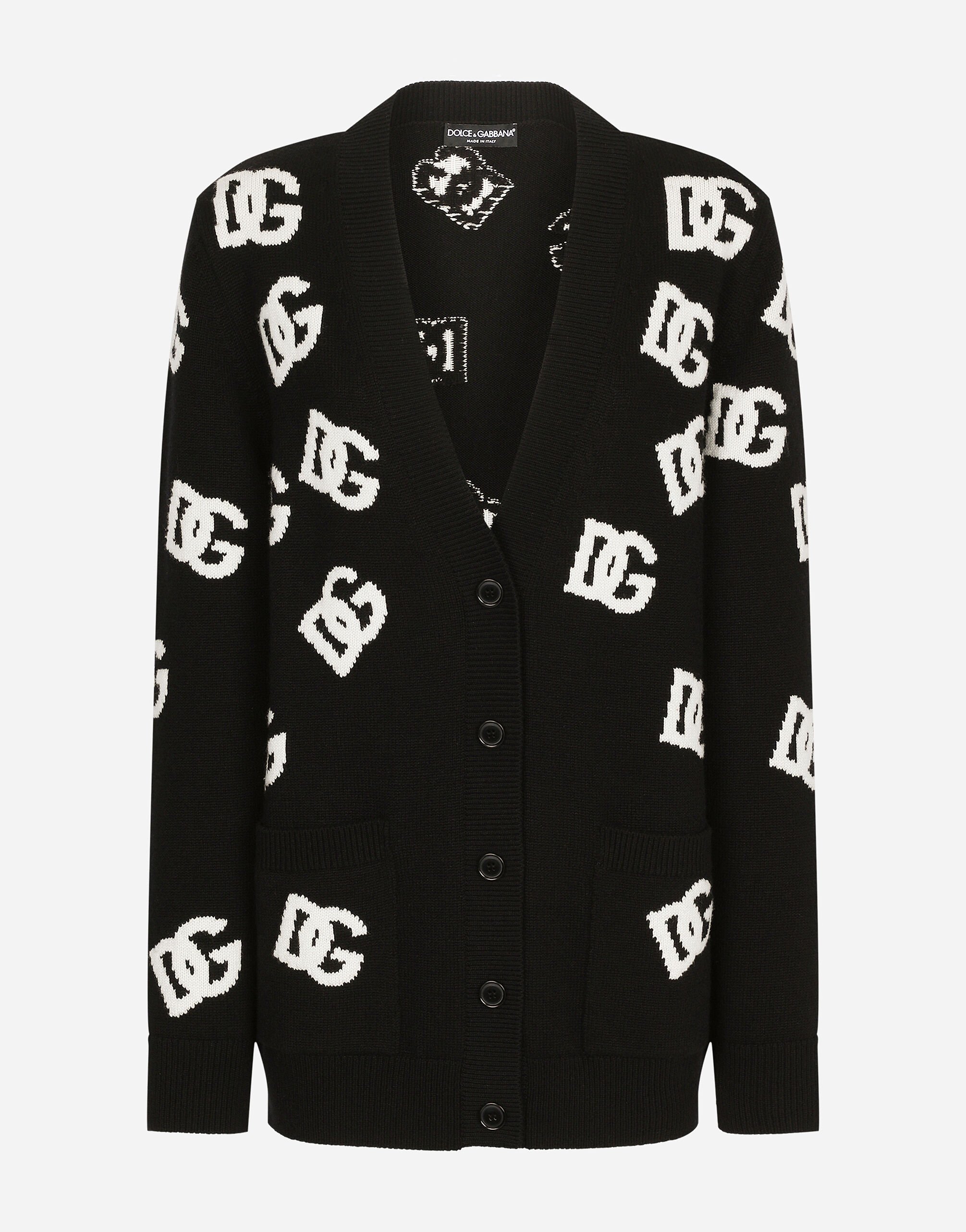 Chanel varsity logo cardigan best sale