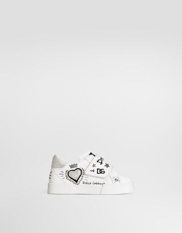 Dolce & Gabbana Portofino Light sneakers in calfskin Multicolor DN0233A0957