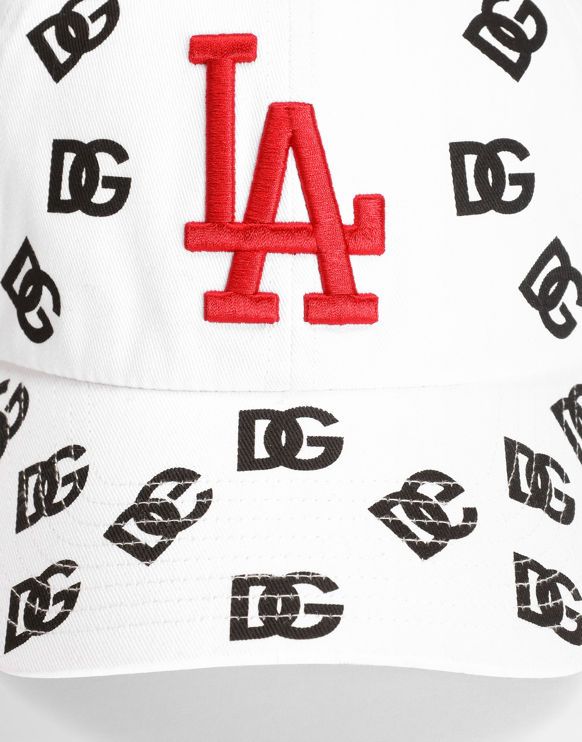 Dolce&Gabbana X '47 Los Angeles Dodgers Logo-Print Baseball Cap in