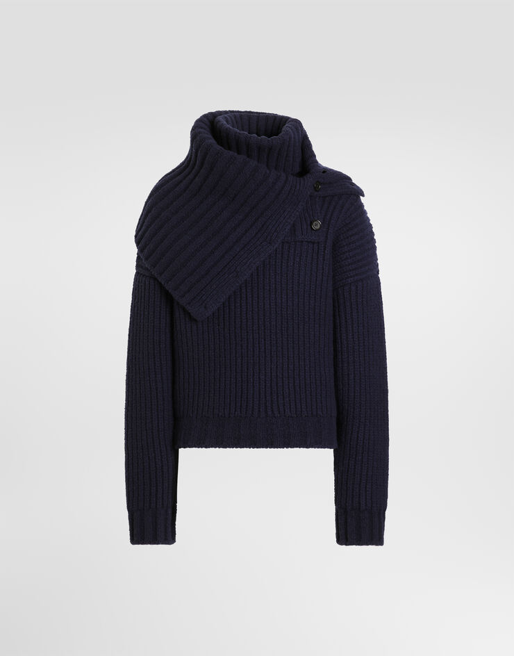 Dolce & Gabbana Wool turtleneck Dolce & Gabbana Wool turtleneck Blue GXWA8TJDVNO