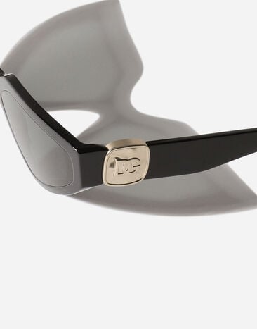 Dolce & Gabbana 「DGプレシャス」 サングラス マザーオブパール加工ネイビー VG446AVP187