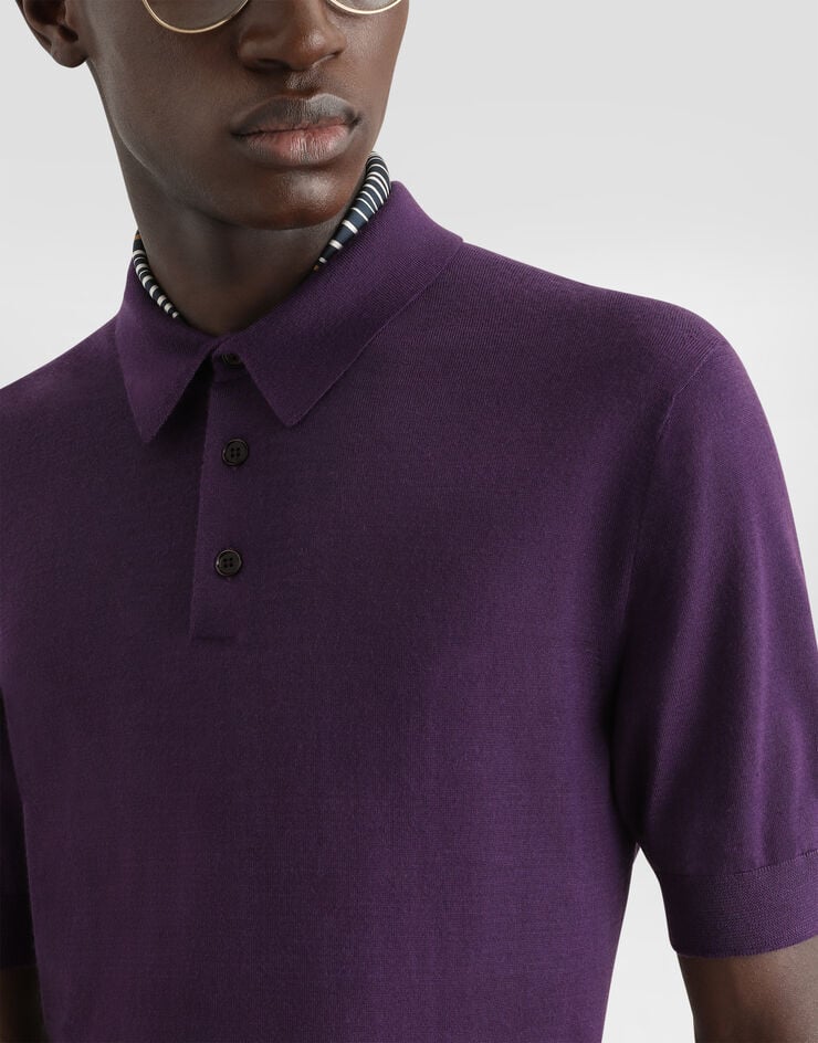 Dolce & Gabbana Cashmere polo shirt  GXZ02TJBW1W