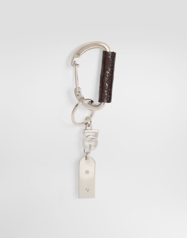 Dolce & Gabbana Caiman keyring Dolce & Gabbana Caiman keyring Brown BP3560A2088