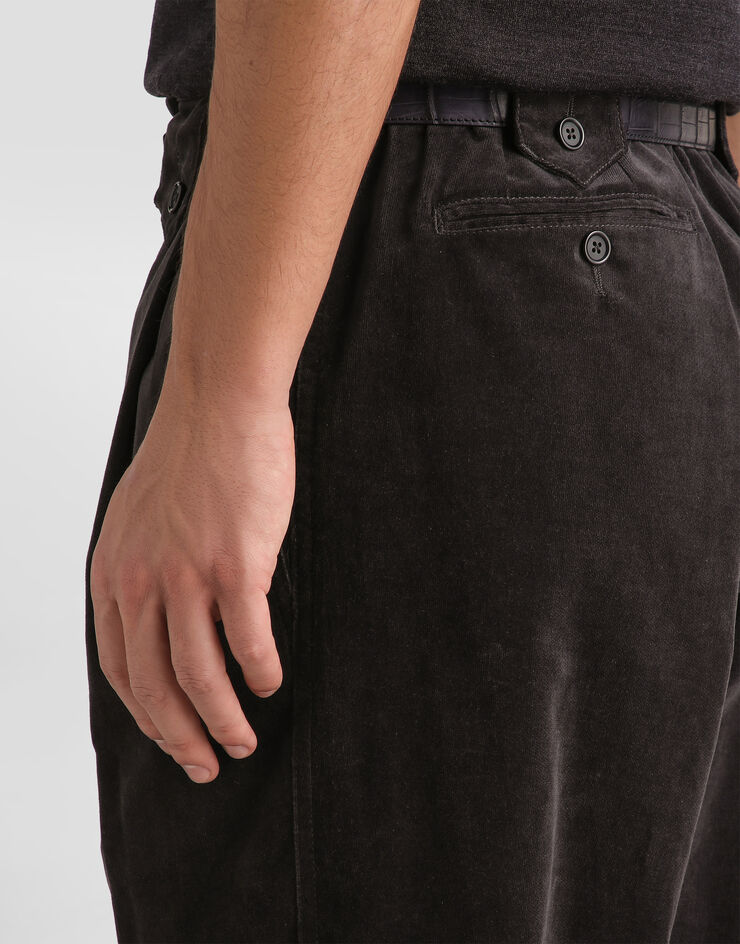 Dolce & Gabbana Velvet trousers  GP13XTFUWER