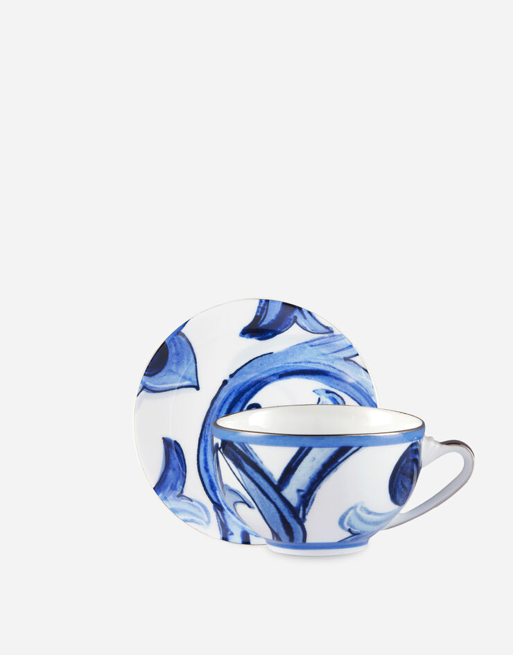 Dolce & Gabbana Porcelain Tea Set Multicolor TC0102TCA37