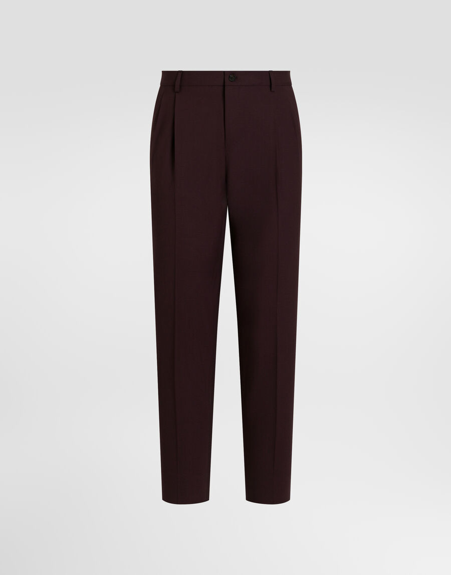 Virgin wool trousers