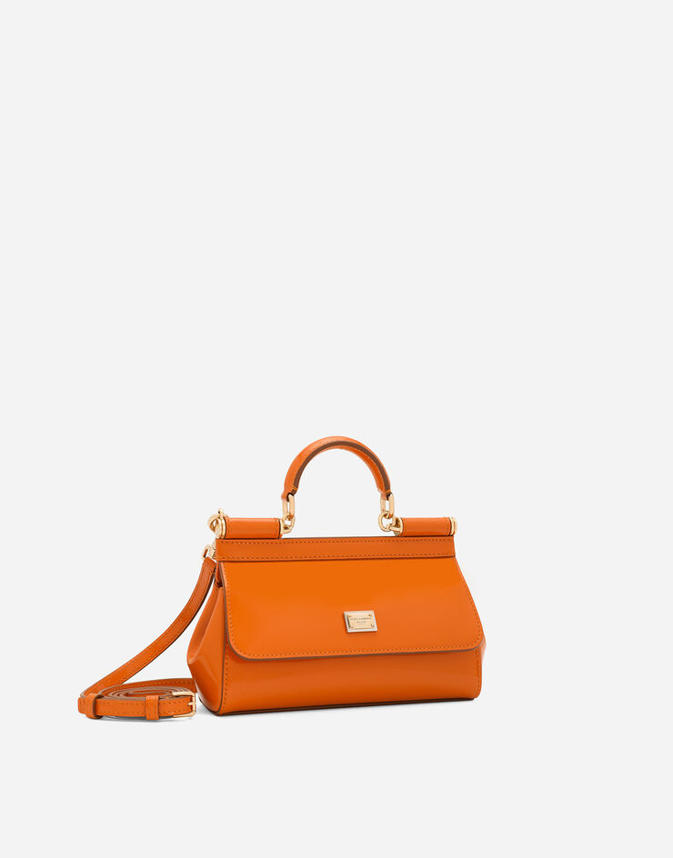 Dolce & Gabbana Bolso de mano Sicily pequeño Orange BB7116A1037