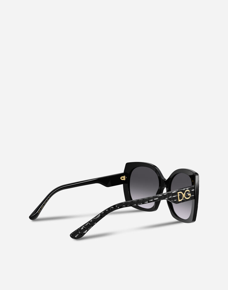Dolce & Gabbana Print family sunglasses Black Crocodile Effect VG4385VP88G