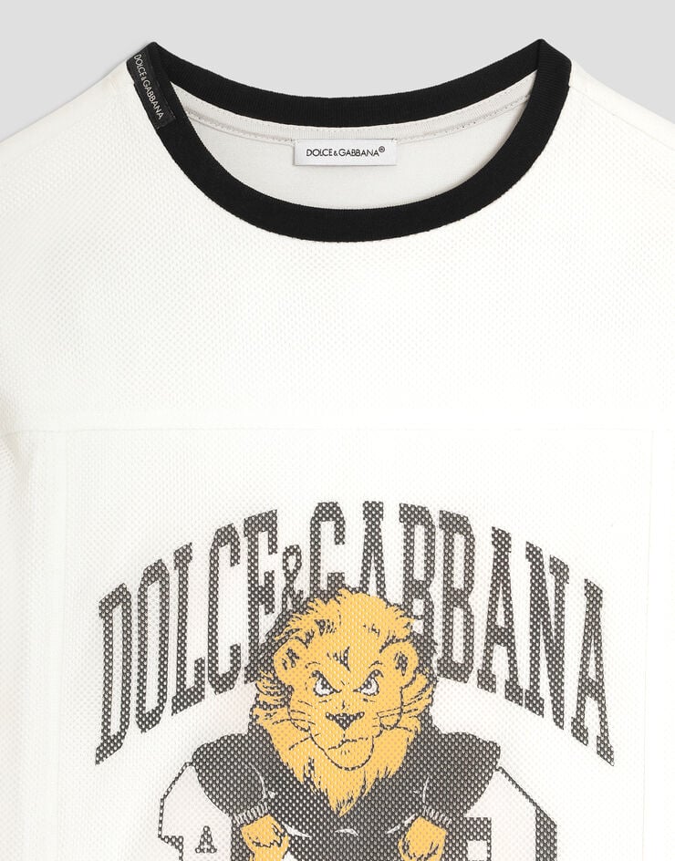 Dolce & Gabbana Camiseta de jersey con logo  L4JTKFG7P6D