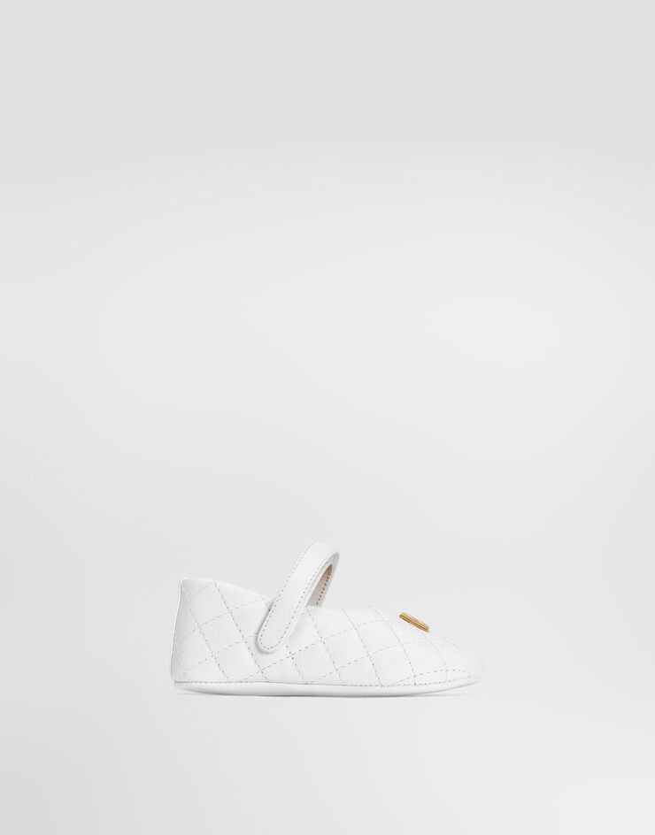Dolce & Gabbana Nappa leather ballet flats White DK0174A3M31