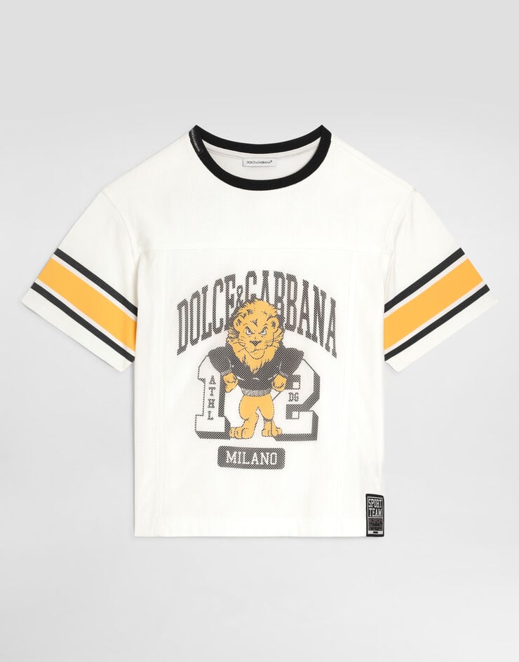 Dolce & Gabbana Camiseta de jersey con logo  L4JTKFG7P6D