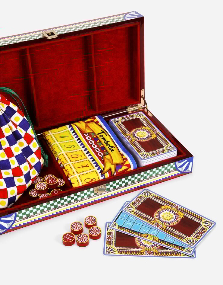 Dolce & Gabbana Set Tombola Dolce & Gabbana Set Tombola Multicolore TCC212TCAN5