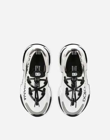 Dolce & Gabbana Sneaker Airmaster aus Materialmix Weiss DA5203AB068