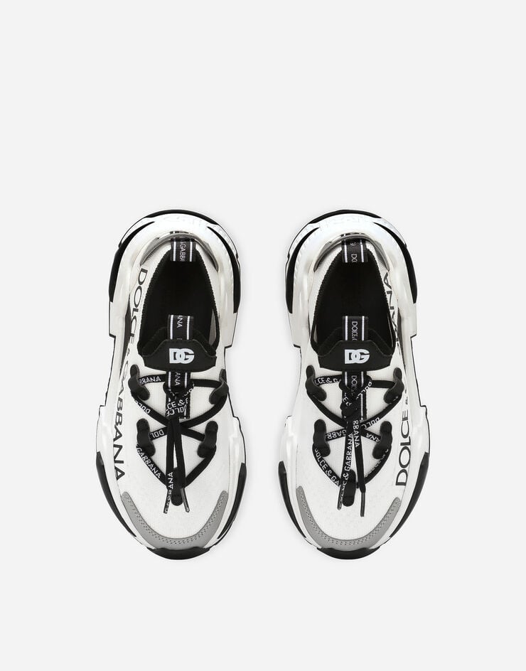 Dolce & Gabbana Sneaker Airmaster in mix materiali Bianco DA5203AB068