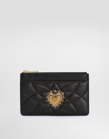 Dolce & Gabbana Mittelgro?Es kartenetui Devotion SCHWARZ BI1261AV967