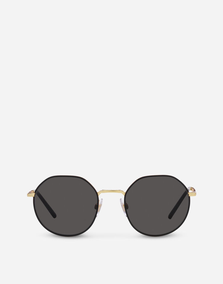 Dolce & Gabbana Gros grain sunglasses Gold and black VG2286VA287