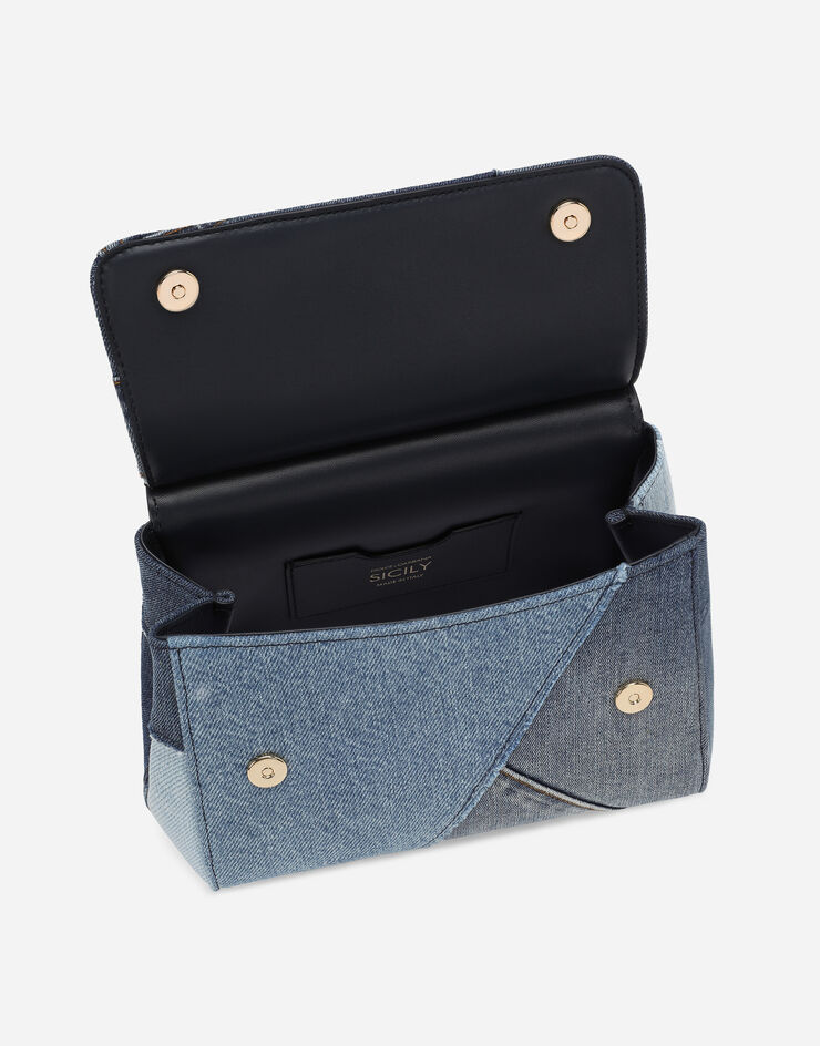 Dolce & Gabbana ハンドバッグ シシリー ミディアム ブルー BB6003AO621