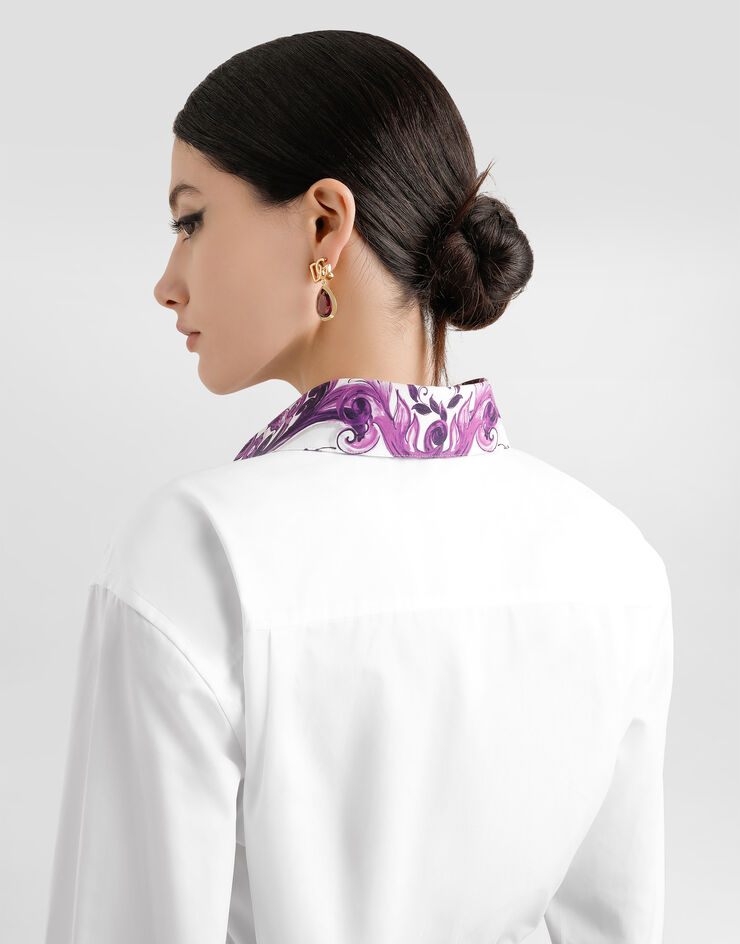 Dolce & Gabbana Cotton shirt White F5S54TFU5T9