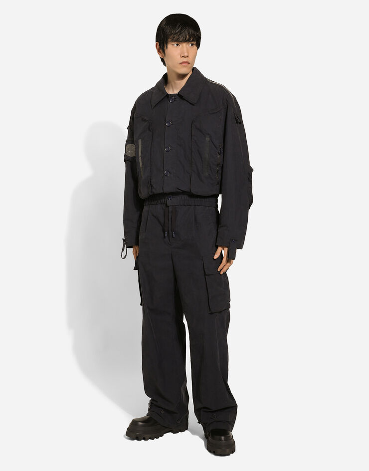 Dolce & Gabbana Cotton jogging pants with tag Blue GP02ATHUMTI