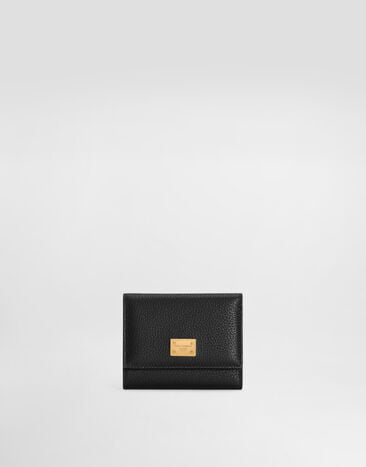 Dolce & Gabbana Calfskin wallet Black BI0770A0841