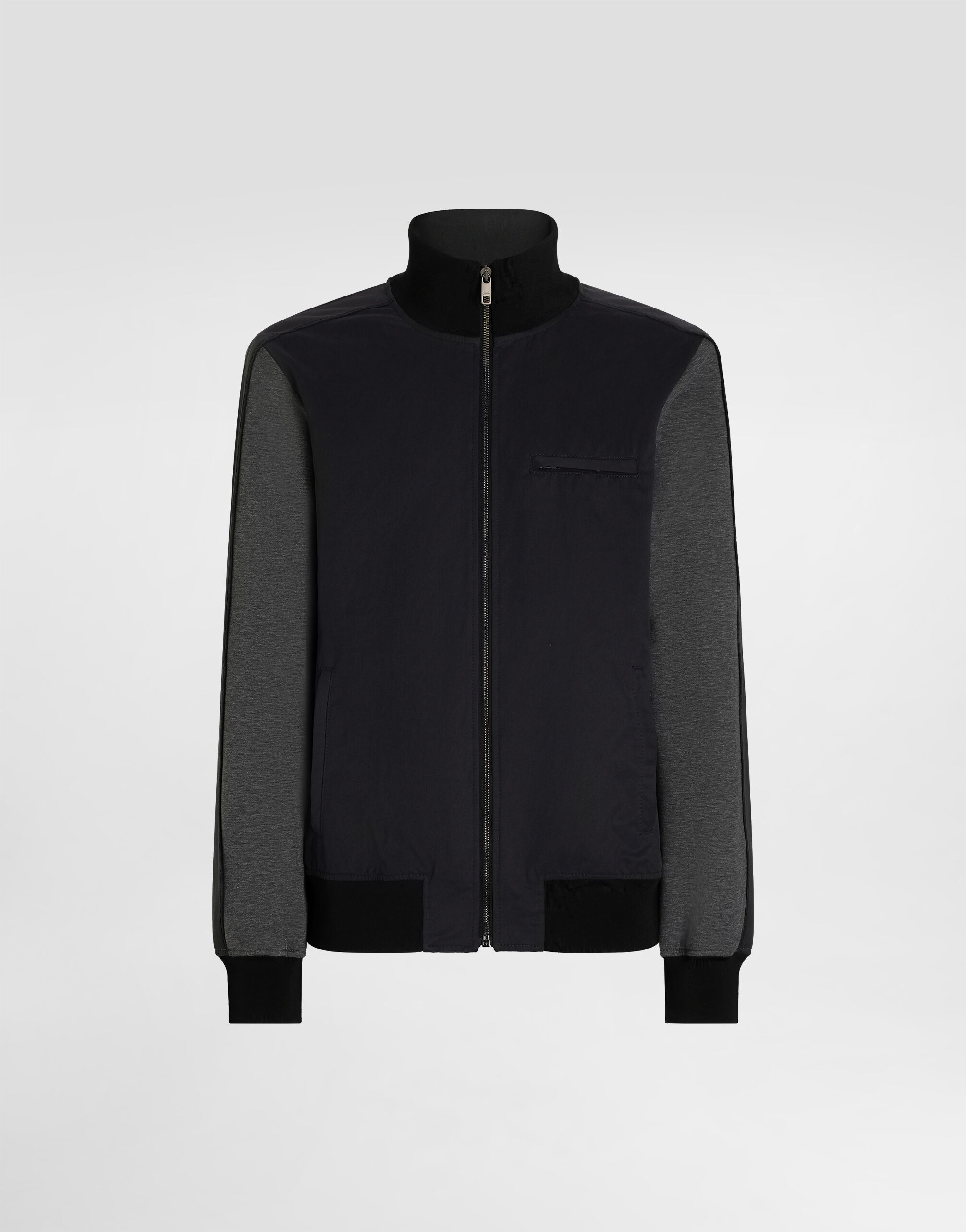 Double-faced sweatshirt in Grey for Men | Dolce&Gabbana® US