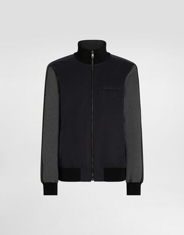 Dolce & Gabbana Double-faced sweatshirt Grey G9CBMTHUML9