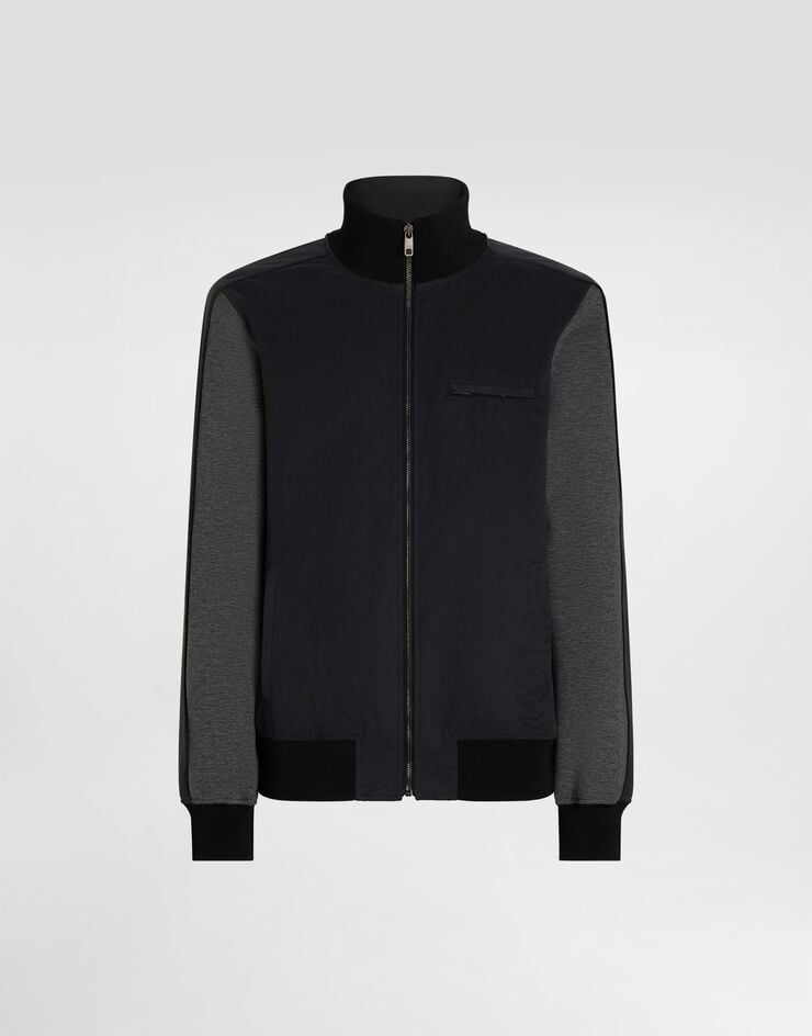 Dolce & Gabbana Double-faced sweatshirt Grey G9CBMTHUML9