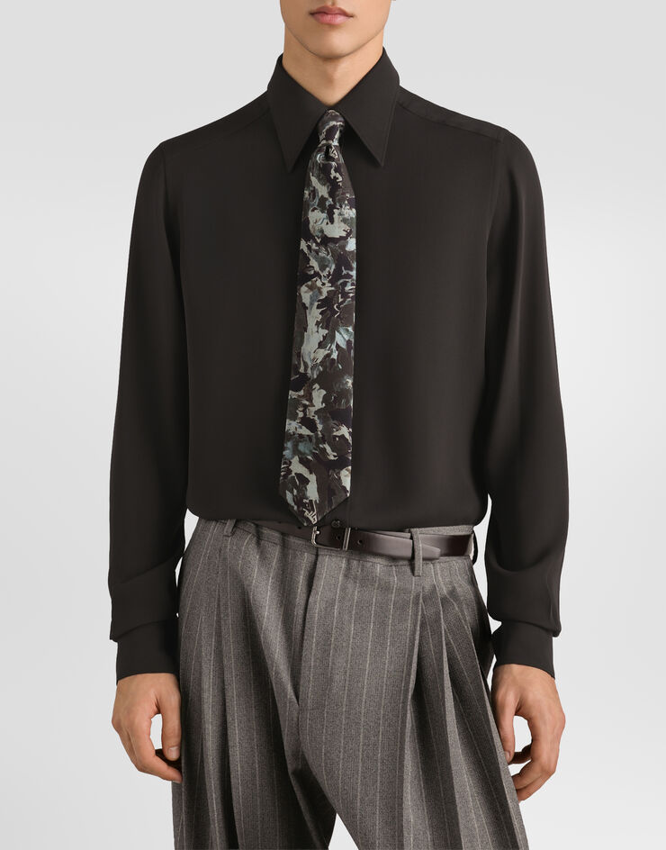 Dolce & Gabbana Abstract-print twill tie  GT147EG0WW2