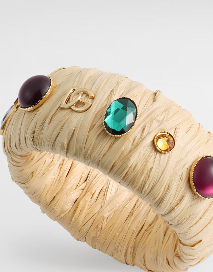 Dolce & Gabbana Pulsera de rafia Multicolor WBR6R4W1111